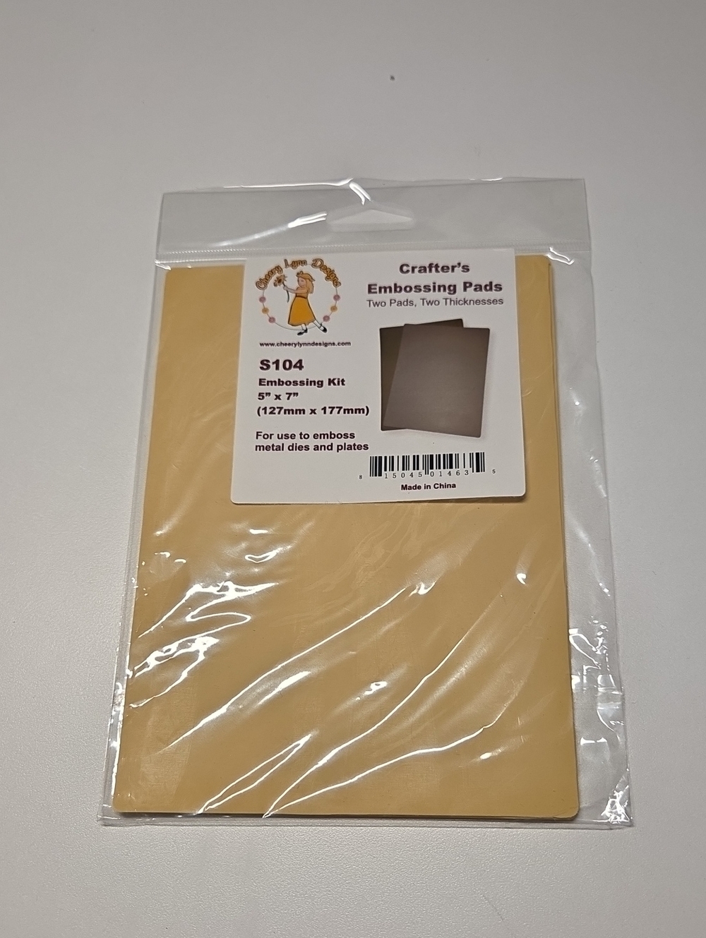 Crafter's Embossing Pads for steel dies